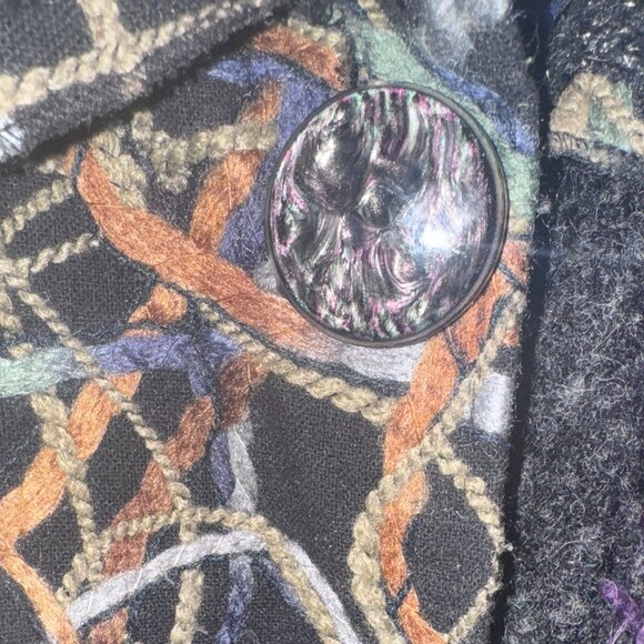 Unique Long Fantazia Sweater Cardigan - Picture 4 of 6